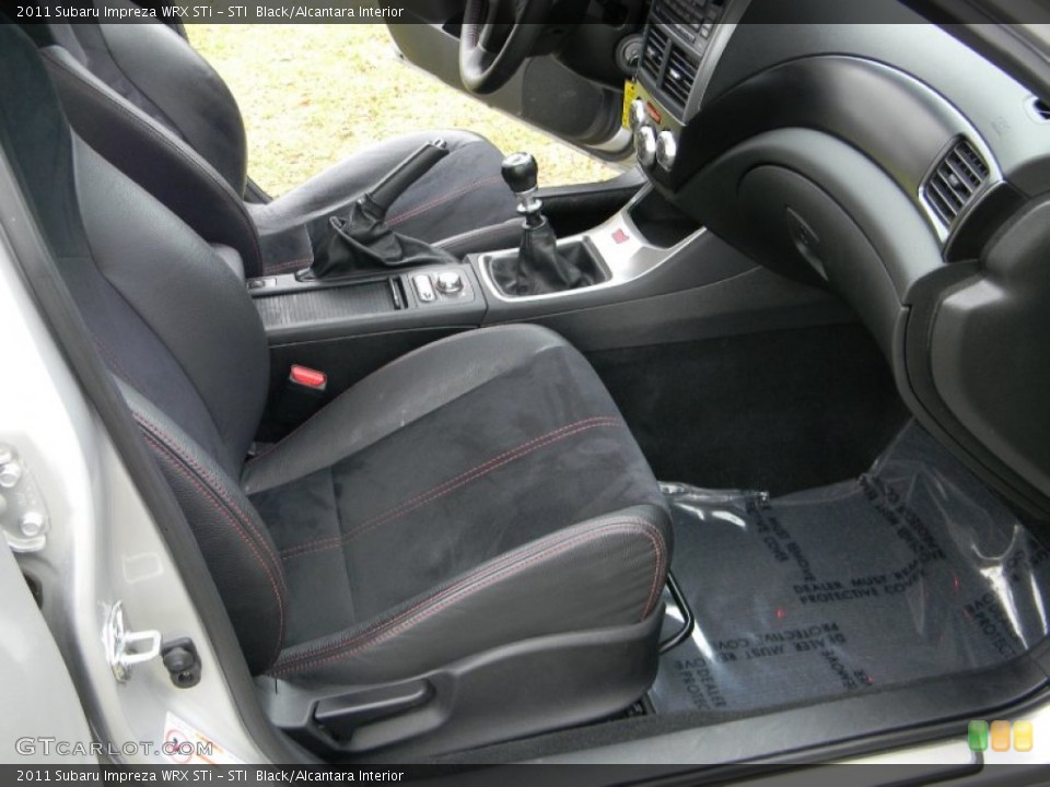 STI  Black/Alcantara Interior Photo for the 2011 Subaru Impreza WRX STi #73395938