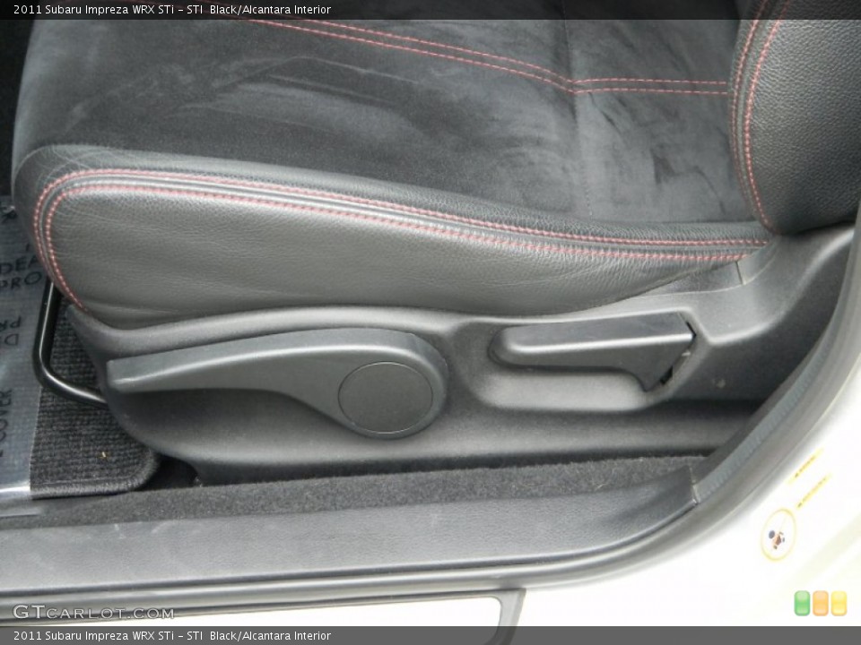 STI  Black/Alcantara Interior Front Seat for the 2011 Subaru Impreza WRX STi #73395958