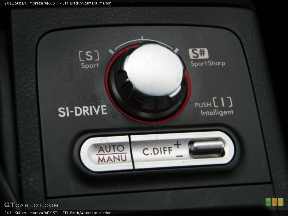 STI  Black/Alcantara Interior Controls for the 2011 Subaru Impreza WRX STi #73396016