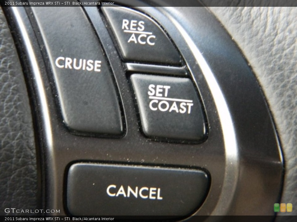STI  Black/Alcantara Interior Controls for the 2011 Subaru Impreza WRX STi #73396058