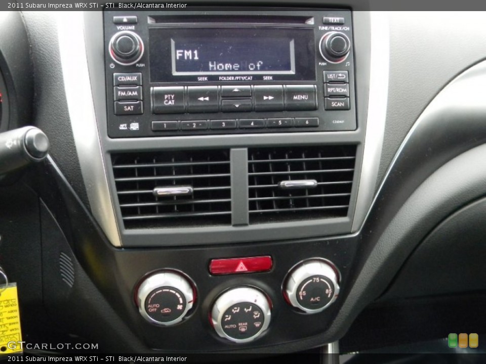 STI  Black/Alcantara Interior Controls for the 2011 Subaru Impreza WRX STi #73396085