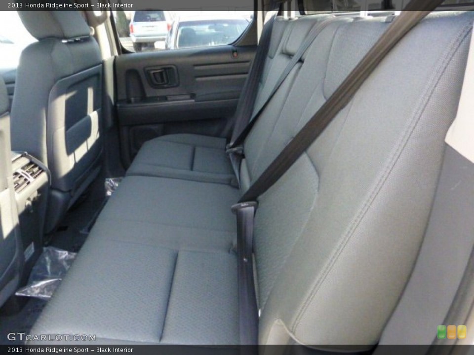Black Interior Rear Seat for the 2013 Honda Ridgeline Sport #73398557
