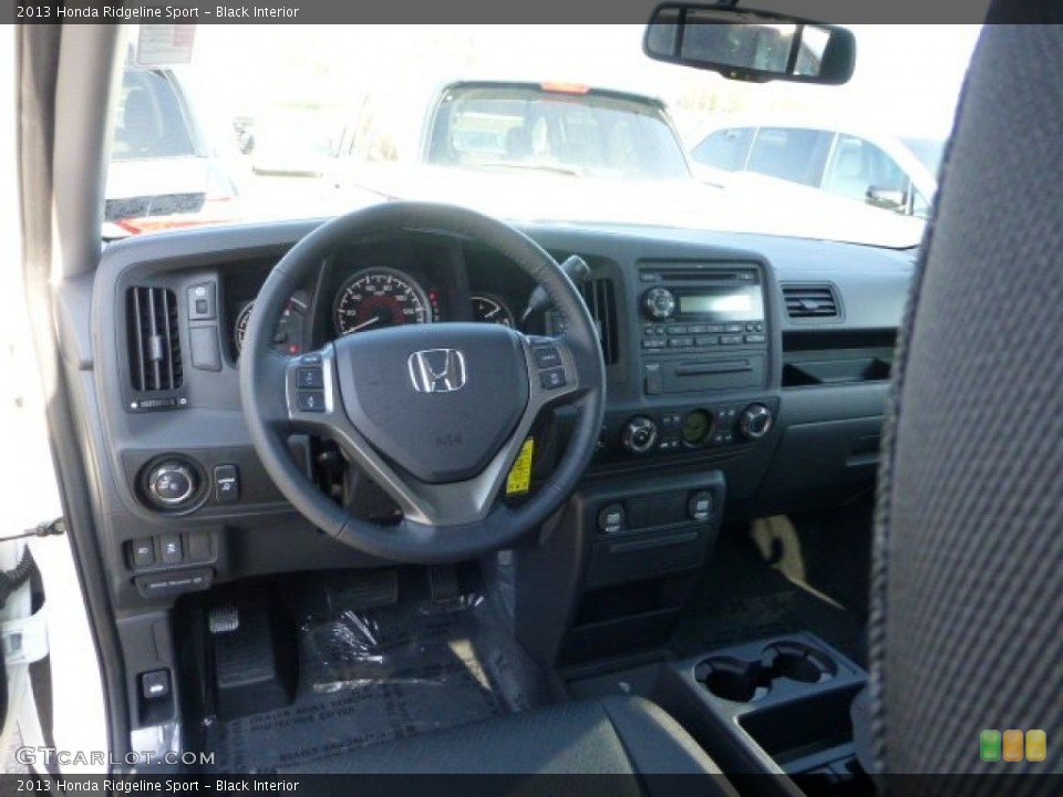 Black Interior Dashboard for the 2013 Honda Ridgeline Sport #73398569