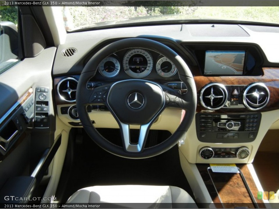 Almond/Mocha Interior Dashboard for the 2013 Mercedes-Benz GLK 350 #73399964