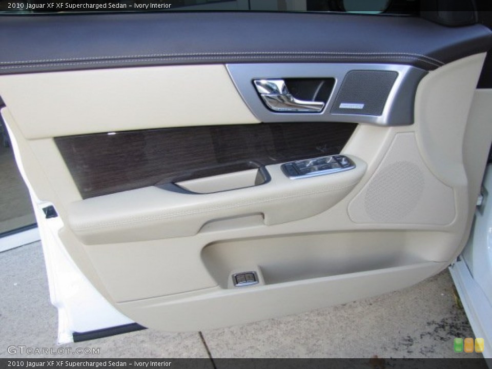 Ivory Interior Door Panel for the 2010 Jaguar XF XF Supercharged Sedan #73401023