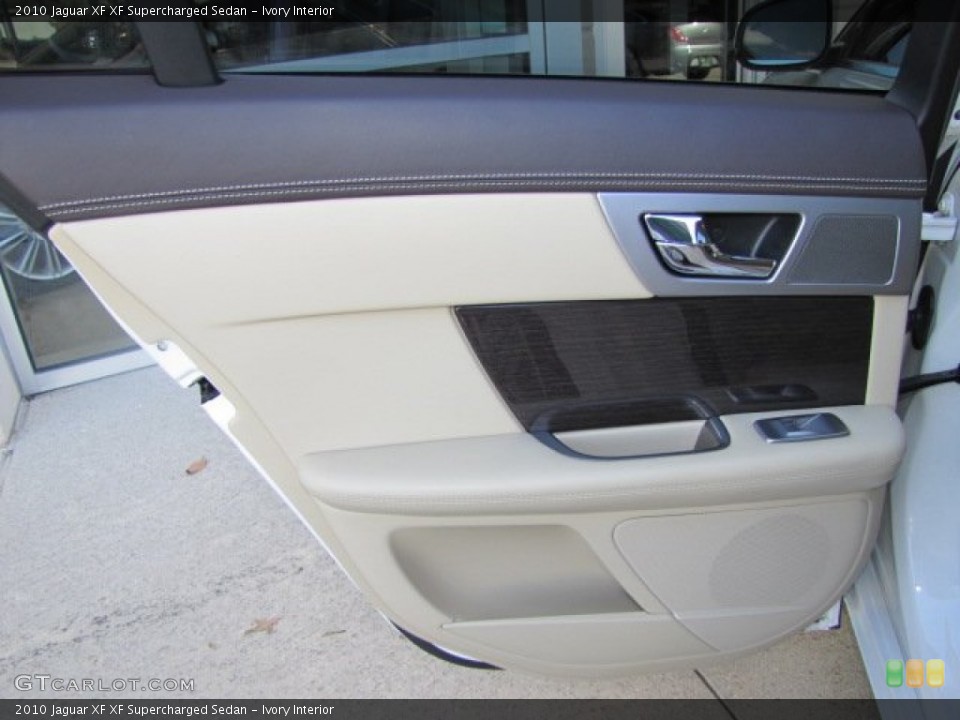 Ivory Interior Door Panel for the 2010 Jaguar XF XF Supercharged Sedan #73401031