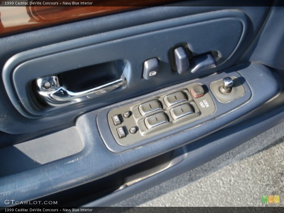 Navy Blue Interior Controls for the 1999 Cadillac DeVille Concours #73405902