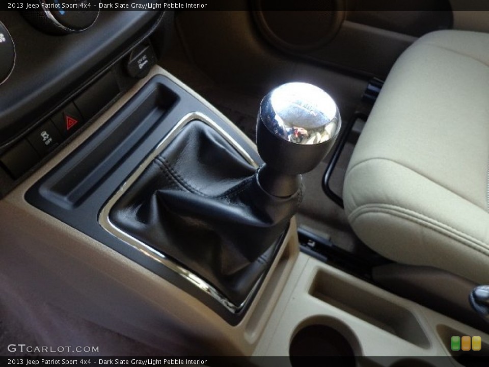 Dark Slate Gray/Light Pebble Interior Transmission for the 2013 Jeep Patriot Sport 4x4 #73406486