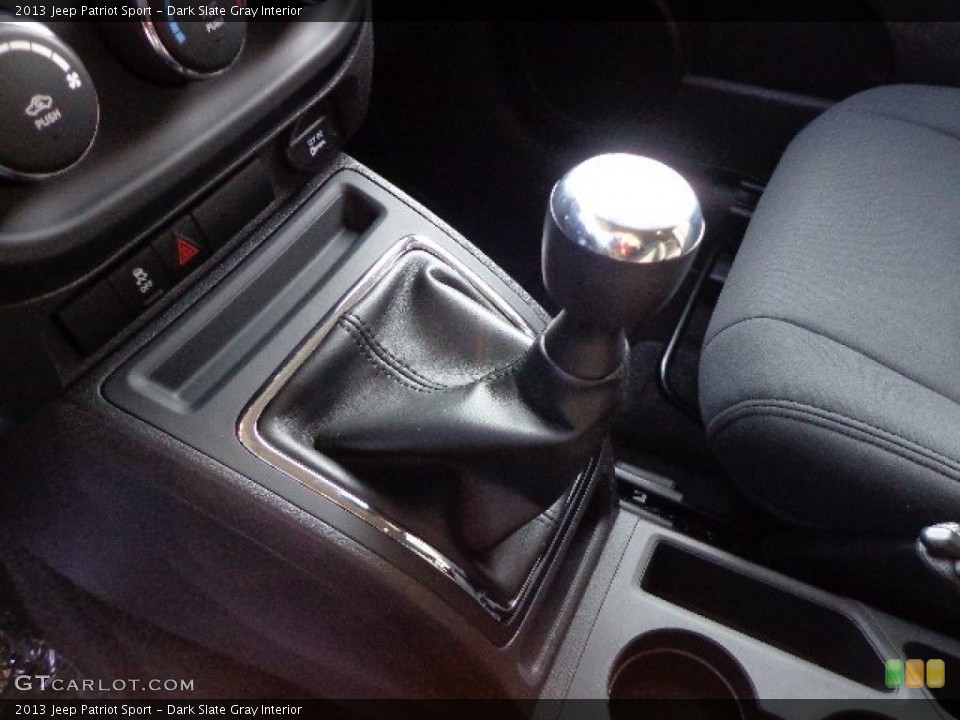 Dark Slate Gray Interior Transmission for the 2013 Jeep Patriot Sport #73407366