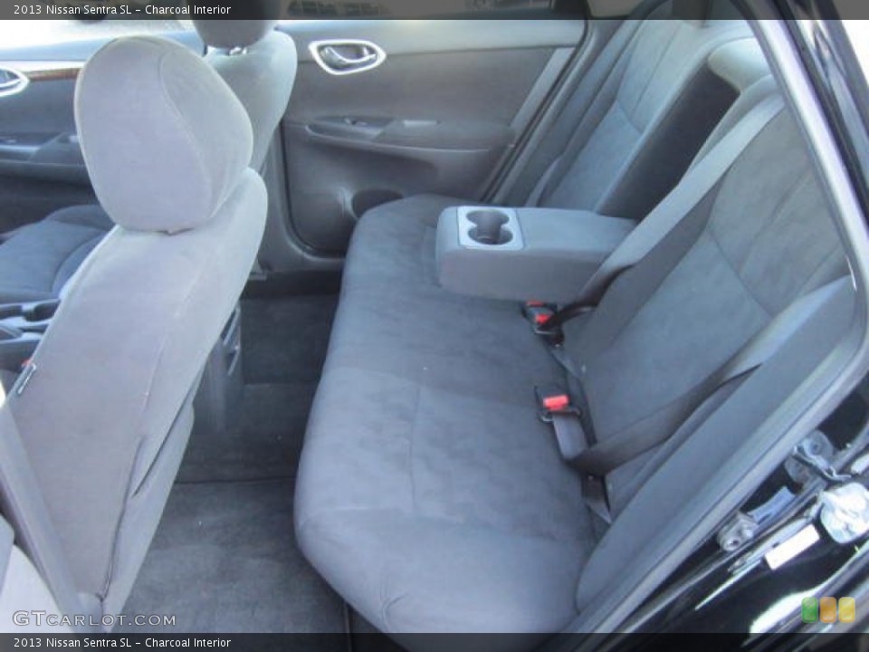 Charcoal Interior Rear Seat for the 2013 Nissan Sentra SL #73409669