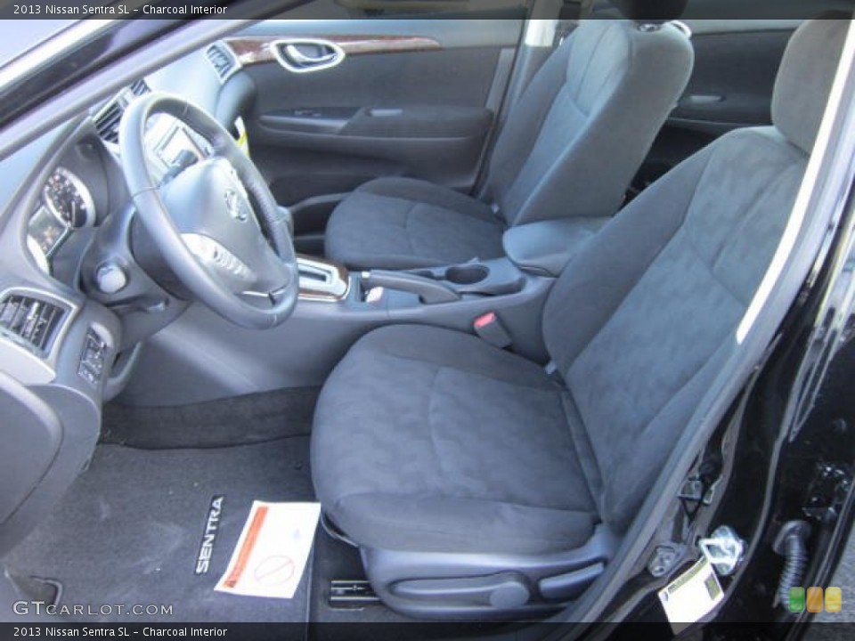Charcoal Interior Photo for the 2013 Nissan Sentra SL #73409702