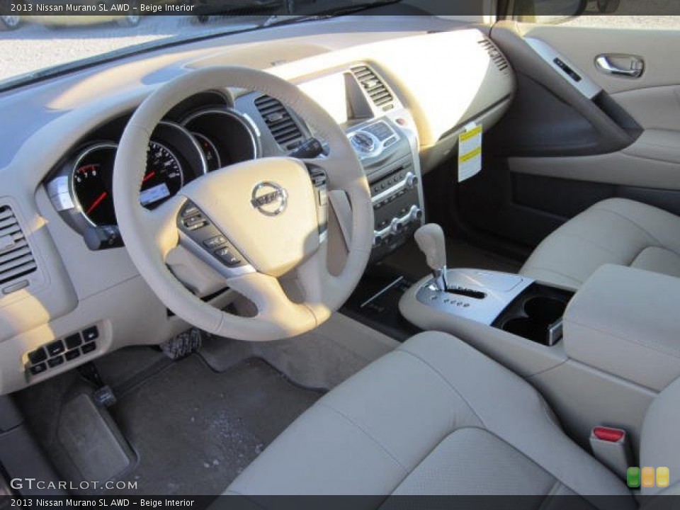 Beige Interior Photo for the 2013 Nissan Murano SL AWD #73411397