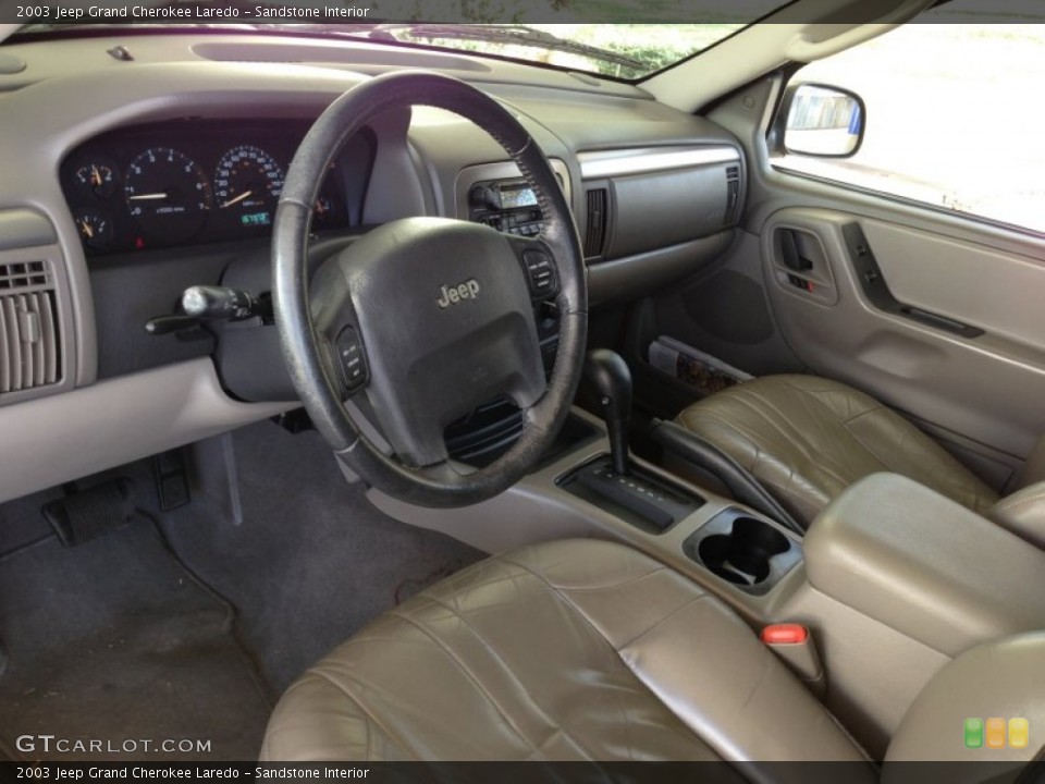 Sandstone Interior Prime Interior for the 2003 Jeep Grand Cherokee Laredo #73414176