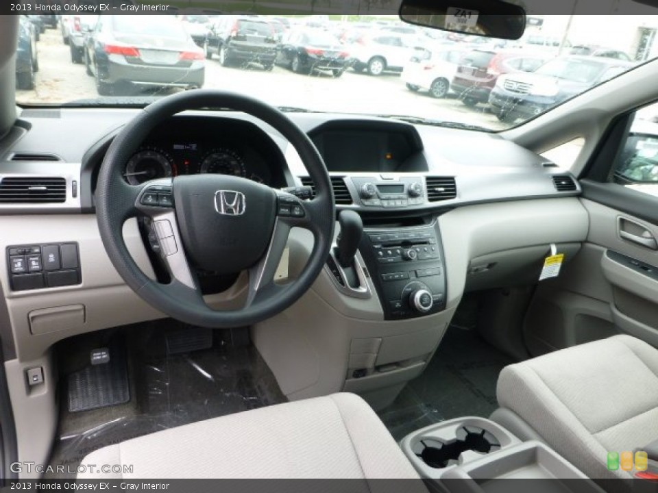 Gray Interior Prime Interior for the 2013 Honda Odyssey EX #73418531