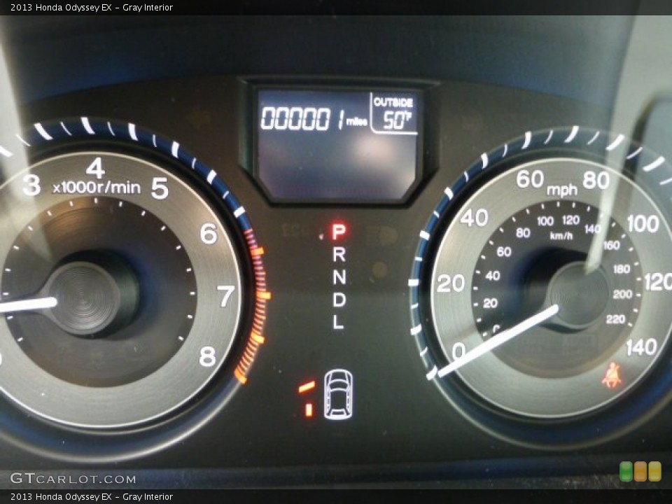 Gray Interior Gauges for the 2013 Honda Odyssey EX #73418654