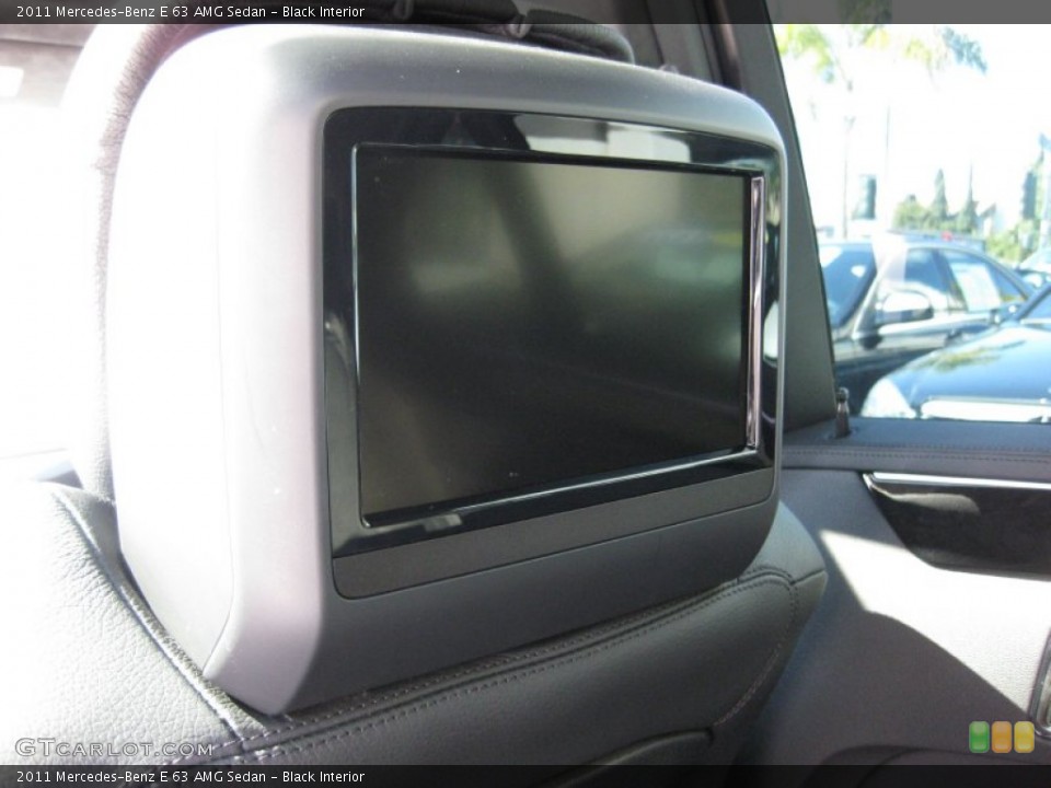 Black Interior Entertainment System for the 2011 Mercedes-Benz E 63 AMG Sedan #73418780
