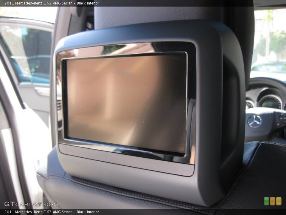 Black Interior Entertainment System for the 2011 Mercedes-Benz E 63 AMG Sedan #73418810