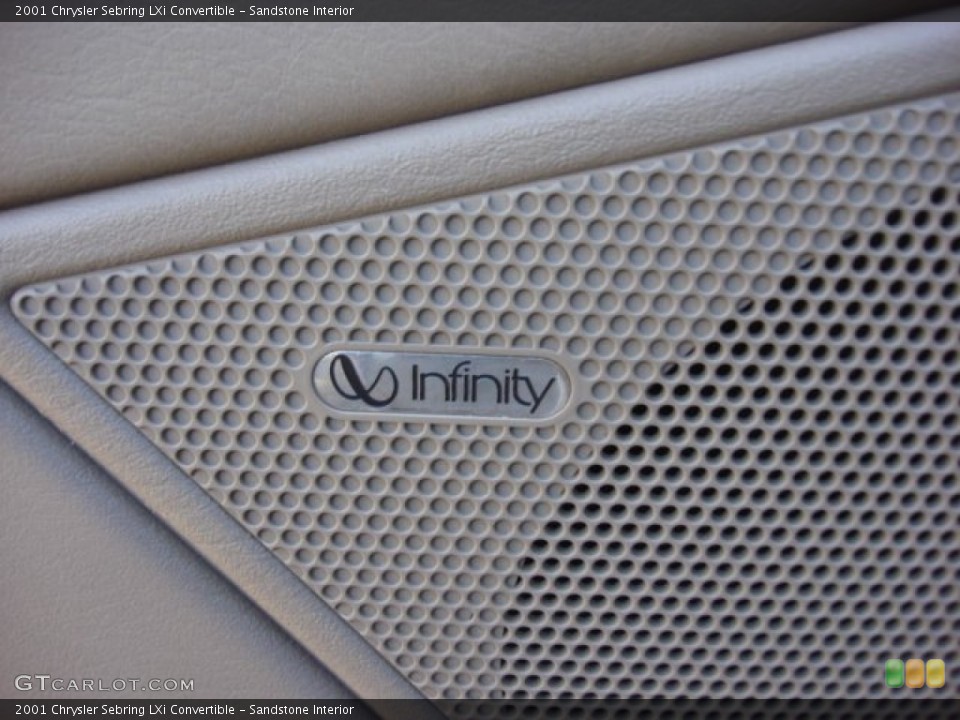 Sandstone Interior Audio System for the 2001 Chrysler Sebring LXi Convertible #73419123