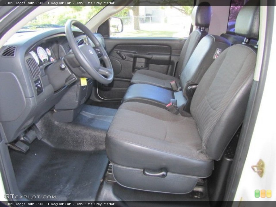 Dark Slate Gray Interior Photo for the 2005 Dodge Ram 2500 ST Regular Cab #73423988