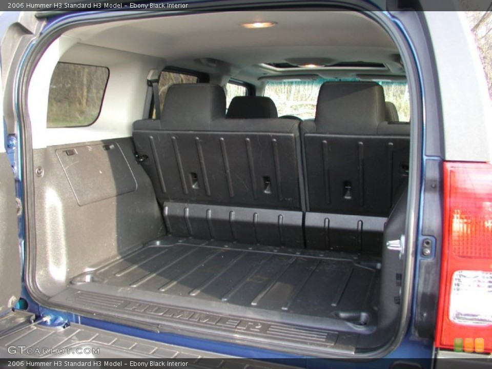 Ebony Black Interior Trunk for the 2006 Hummer H3  #73425192