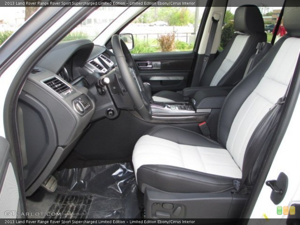 Limited Edition Ebony/Cirrus Interior Photo for the 2013 Land Rover Range Rover Sport Supercharged Limited Edition #73425457