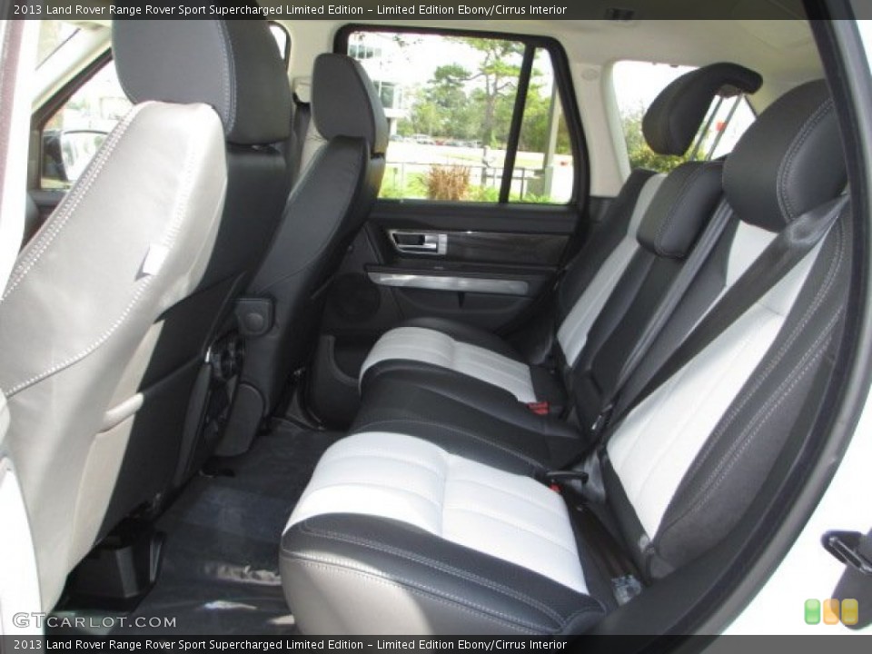 Limited Edition Ebony/Cirrus Interior Rear Seat for the 2013 Land Rover Range Rover Sport Supercharged Limited Edition #73425491