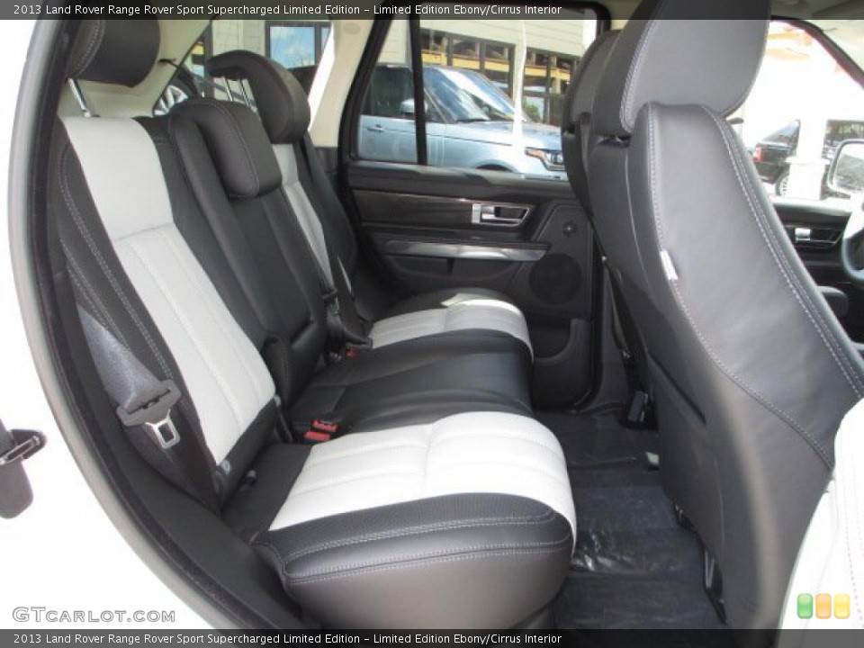 Limited Edition Ebony/Cirrus Interior Photo for the 2013 Land Rover Range Rover Sport Supercharged Limited Edition #73425658