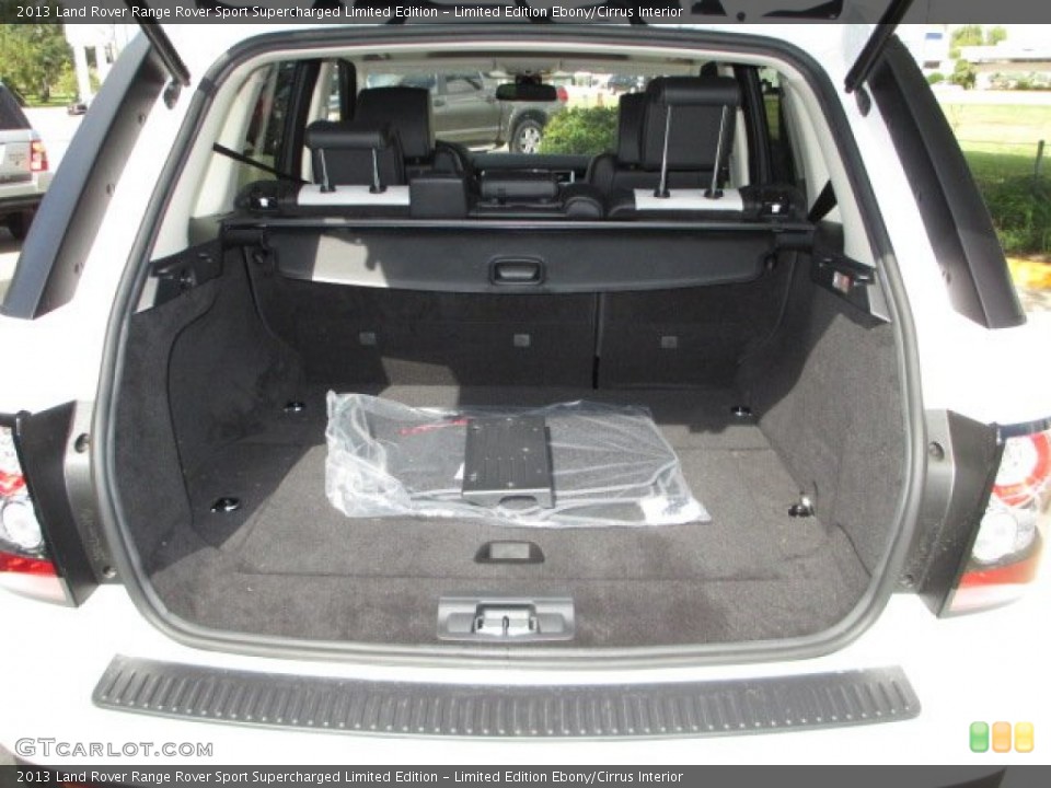 Limited Edition Ebony/Cirrus Interior Trunk for the 2013 Land Rover Range Rover Sport Supercharged Limited Edition #73425671