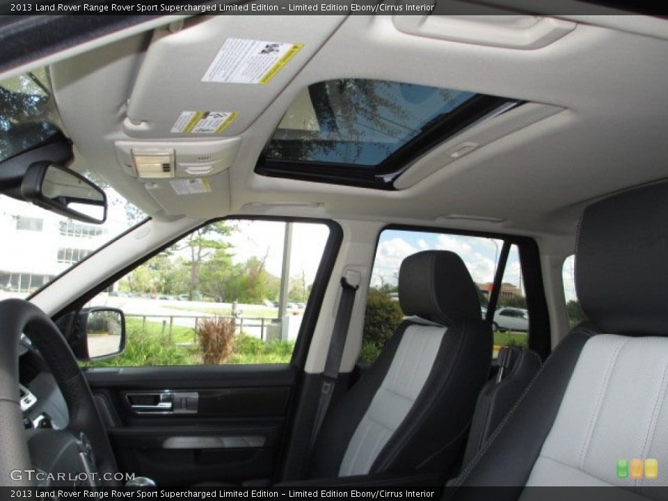 Limited Edition Ebony/Cirrus Interior Photo for the 2013 Land Rover Range Rover Sport Supercharged Limited Edition #73425728