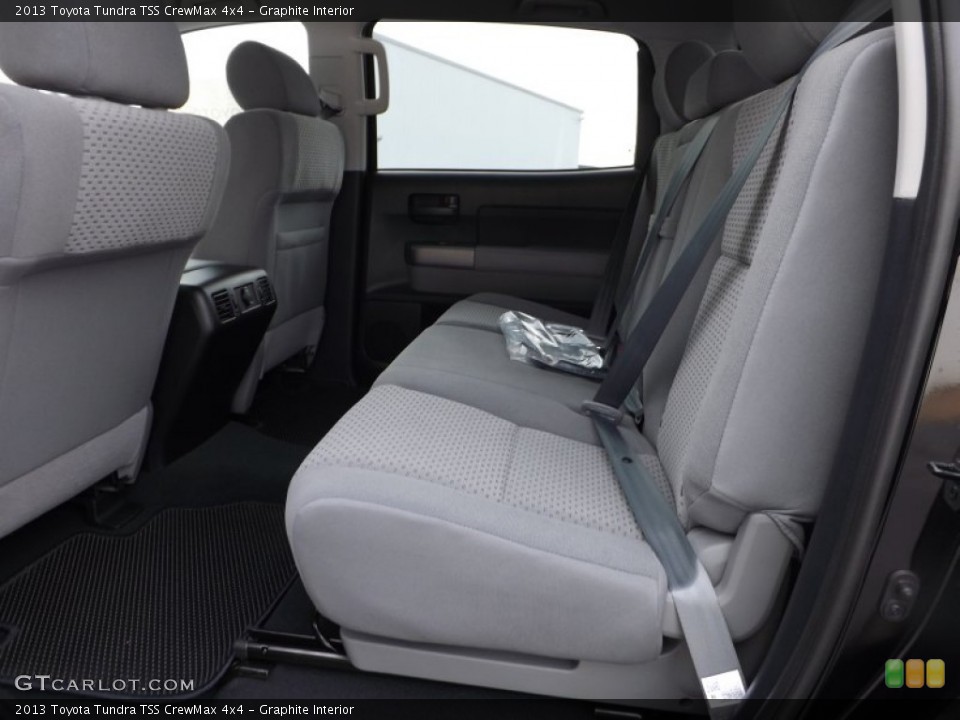 Graphite Interior Rear Seat for the 2013 Toyota Tundra TSS CrewMax 4x4 #73425950