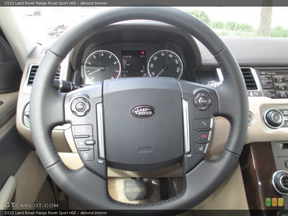 Almond Interior Steering Wheel for the 2013 Land Rover Range Rover Sport HSE #73426388