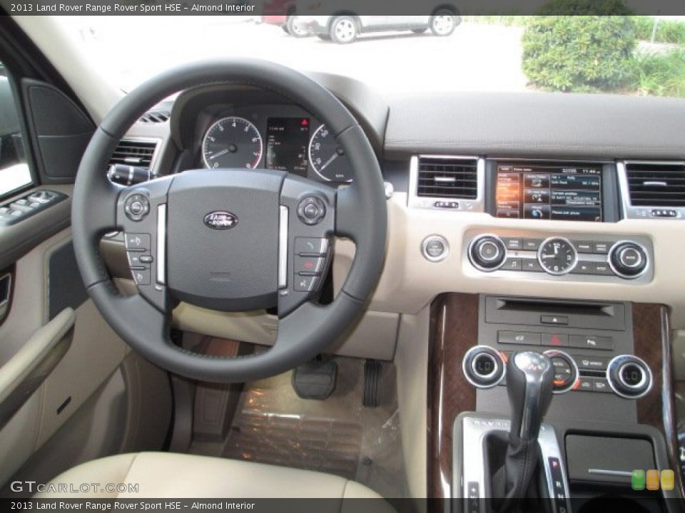 Almond Interior Dashboard for the 2013 Land Rover Range Rover Sport HSE #73426400