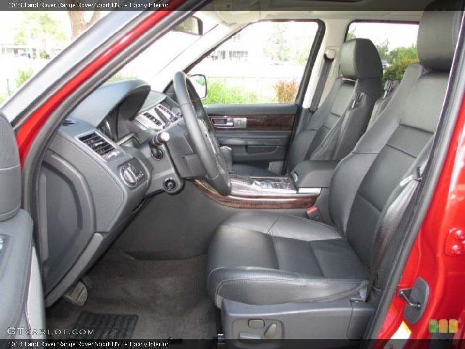Ebony Interior Photo for the 2013 Land Rover Range Rover Sport HSE #73426511
