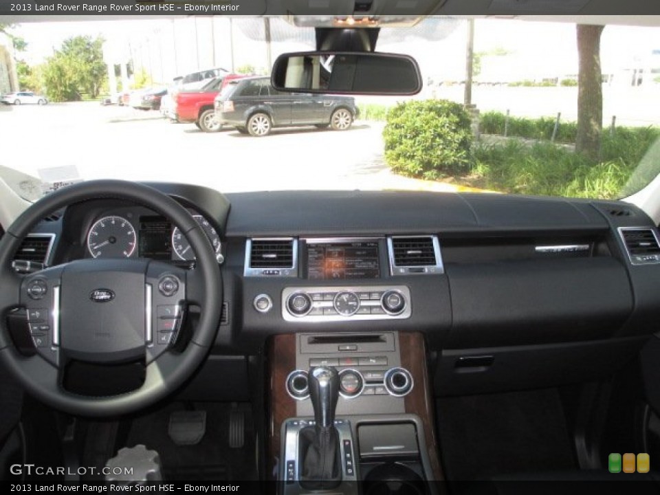 Ebony Interior Dashboard for the 2013 Land Rover Range Rover Sport HSE #73426529