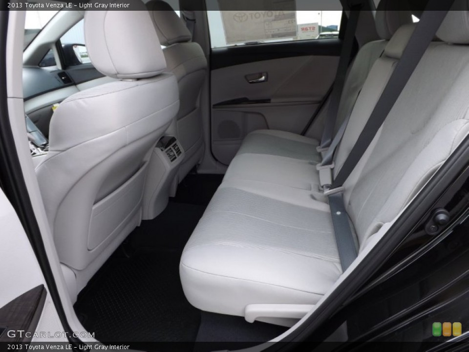 Light Gray Interior Rear Seat for the 2013 Toyota Venza LE #73426592