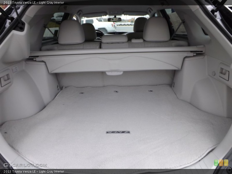 Light Gray Interior Trunk for the 2013 Toyota Venza LE #73426610