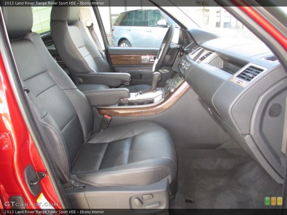 Ebony Interior Photo for the 2013 Land Rover Range Rover Sport HSE #73426679