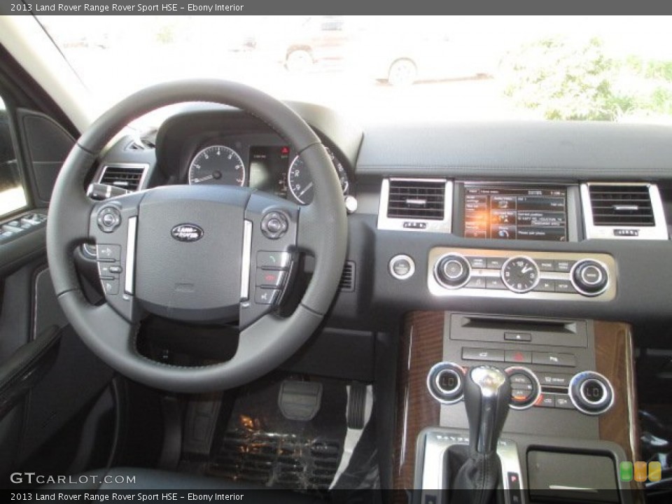Ebony Interior Dashboard for the 2013 Land Rover Range Rover Sport HSE #73427069
