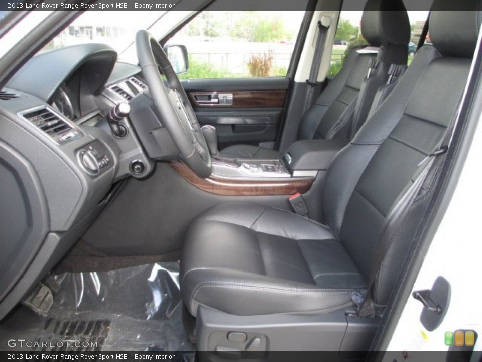 Ebony Interior Photo for the 2013 Land Rover Range Rover Sport HSE #73427171