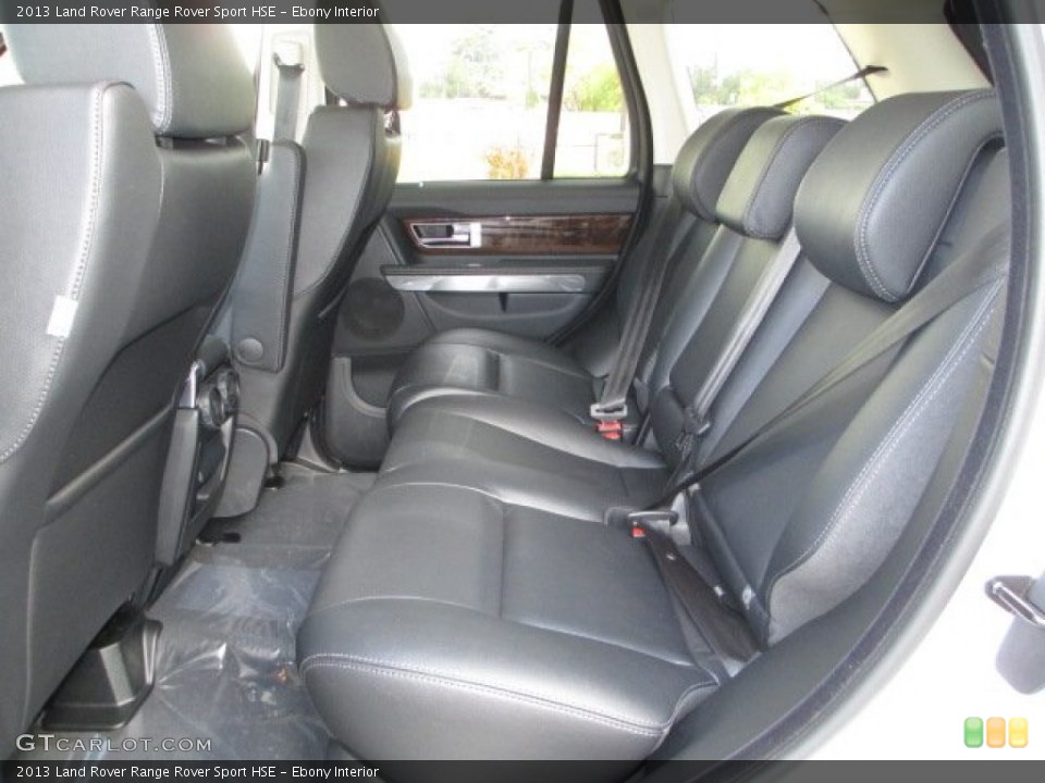 Ebony Interior Rear Seat for the 2013 Land Rover Range Rover Sport HSE #73427189