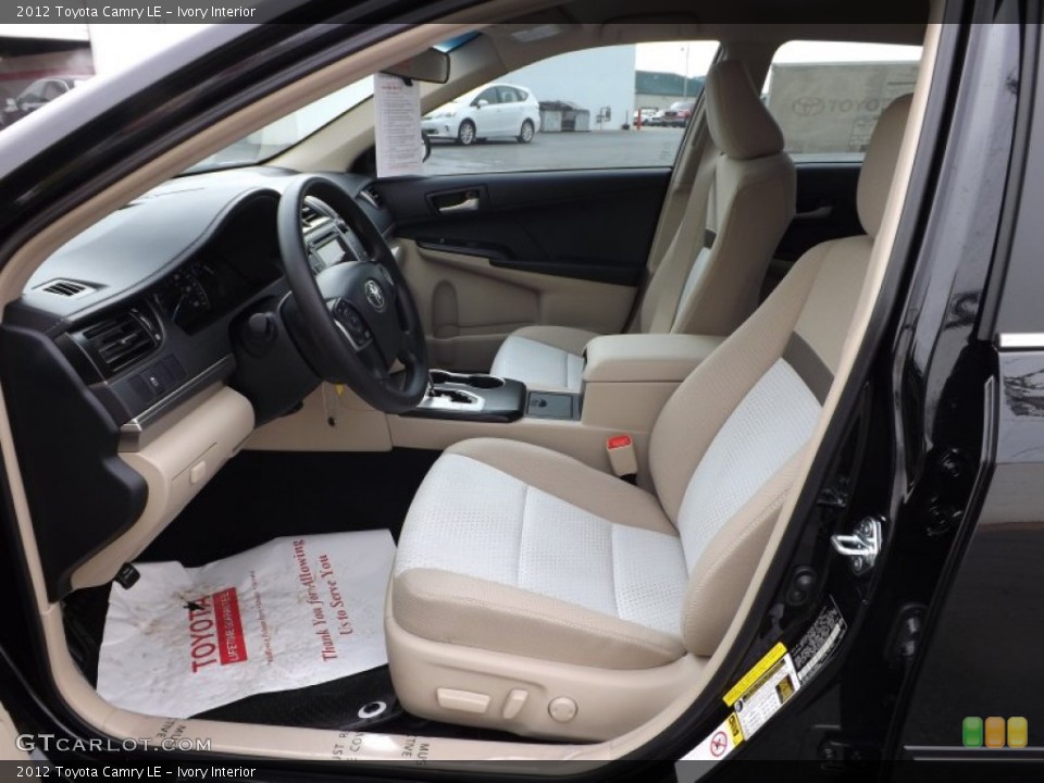 Ivory Interior Photo for the 2012 Toyota Camry LE #73428066