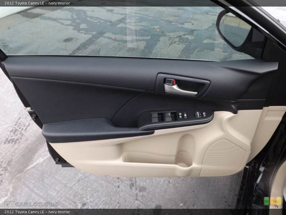 Ivory Interior Door Panel for the 2012 Toyota Camry LE #73428080