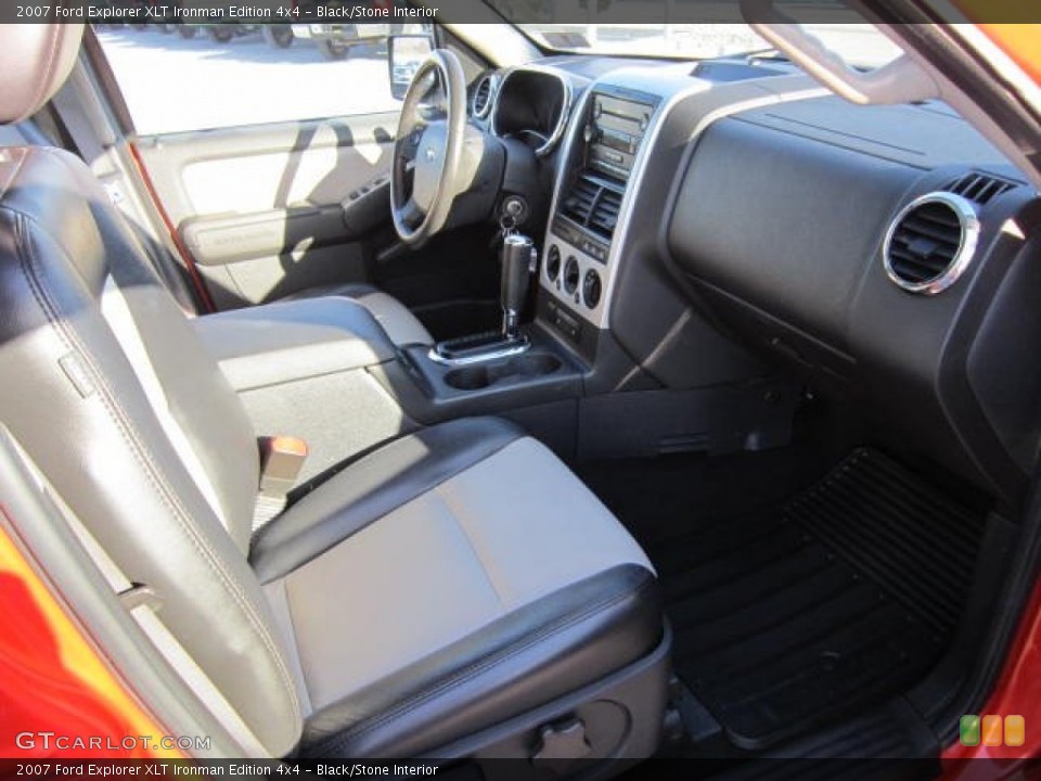 Black/Stone Interior Photo for the 2007 Ford Explorer XLT Ironman Edition 4x4 #73431413
