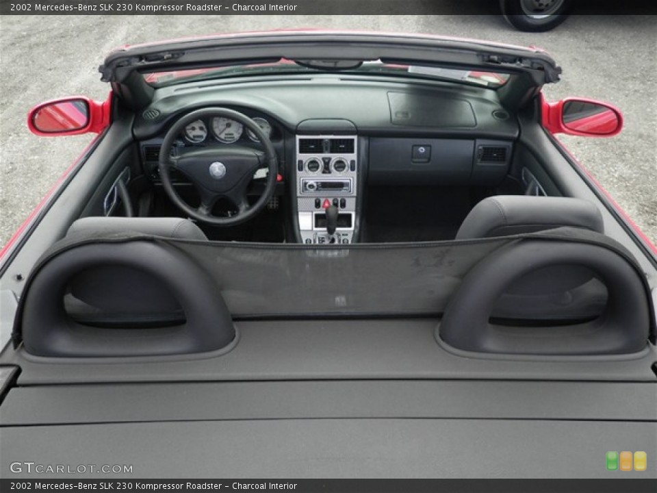 Charcoal Interior Dashboard for the 2002 Mercedes-Benz SLK 230 Kompressor Roadster #73437172