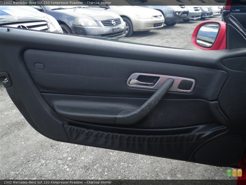 Charcoal Interior Door Panel for the 2002 Mercedes-Benz SLK 230 Kompressor Roadster #73437214