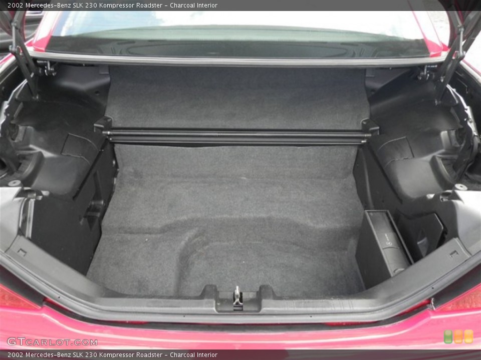 Charcoal Interior Trunk for the 2002 Mercedes-Benz SLK 230 Kompressor Roadster #73437250