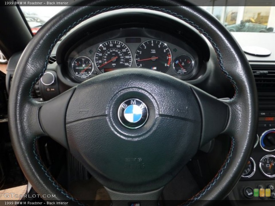 Black Interior Steering Wheel for the 1999 BMW M Roadster #73438009