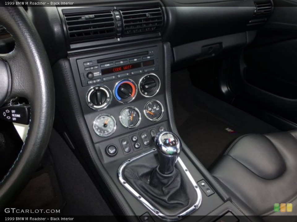 Black Interior Controls for the 1999 BMW M Roadster #73438033