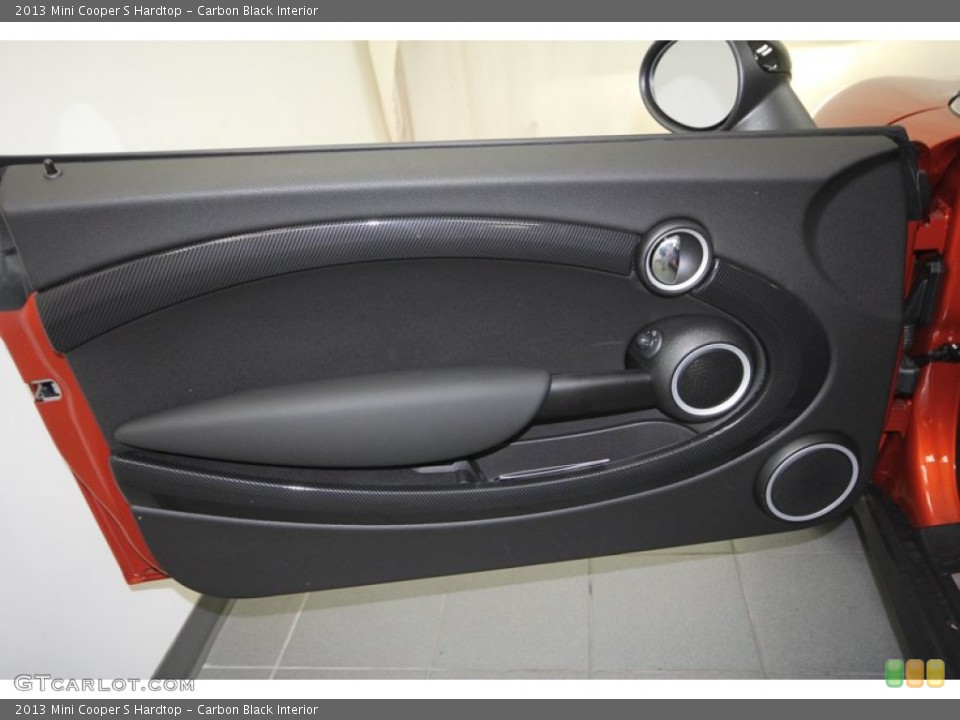Carbon Black Interior Door Panel for the 2013 Mini Cooper S Hardtop #73444406