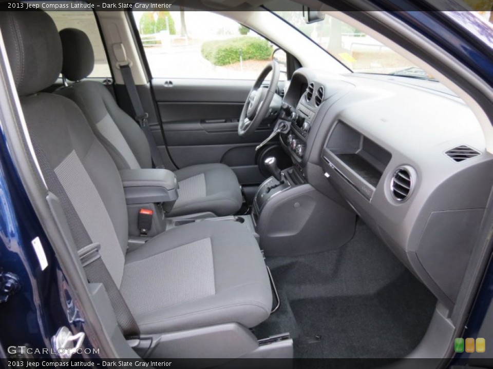 Dark Slate Gray Interior Photo for the 2013 Jeep Compass Latitude #73444463